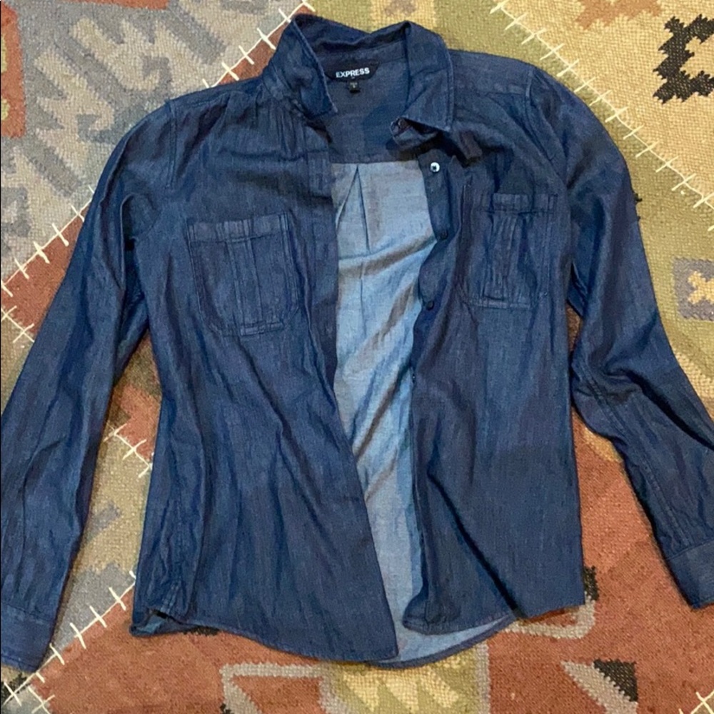 Denim shirt